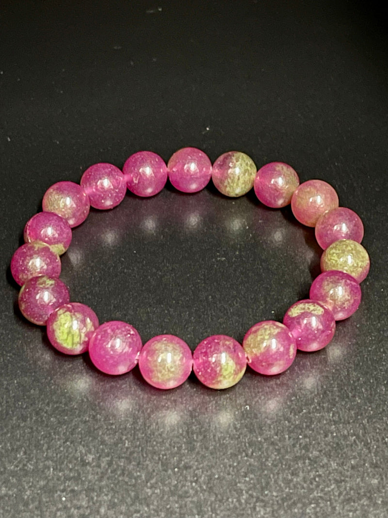 Purple and Green bracelet