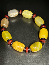 Mixed Color Barrel Shape Bracelet