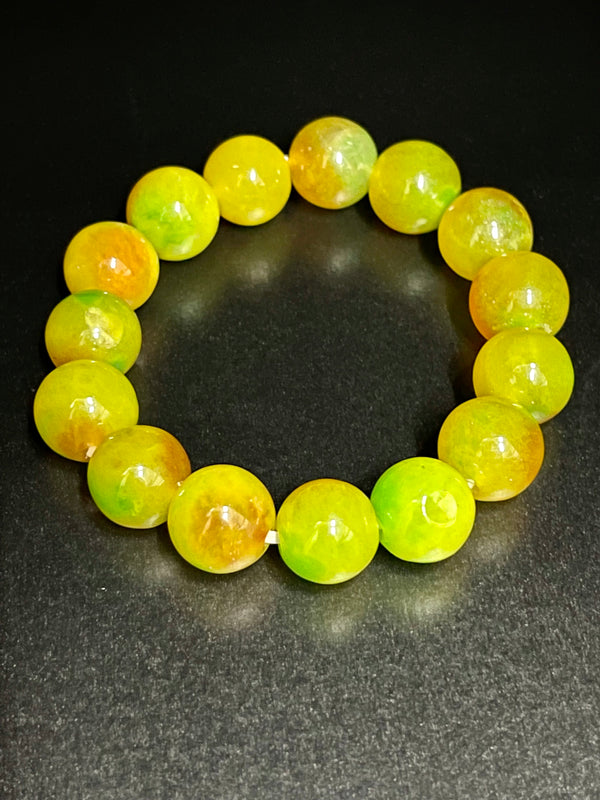 Yellow and Green Bracelet