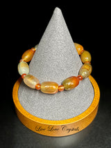 Mango Color Fluorite Bracelet