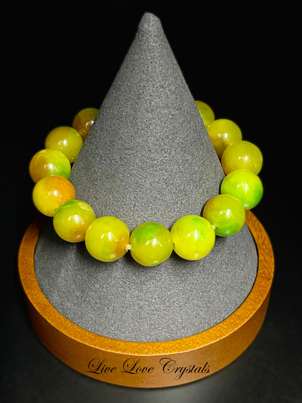 Yellow and Green Bracelet